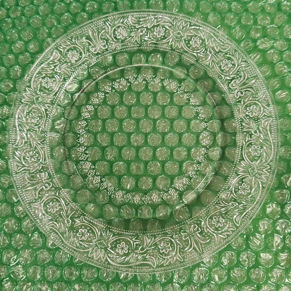 KIG Pressed Glass Plate